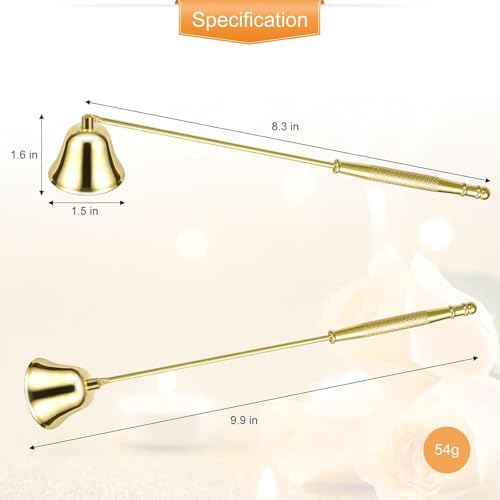 Jowxsx Golden Candle Trimmer with Long Handle