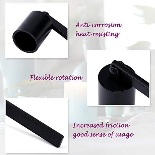 Yoption Candle Wick Snuffer - Stainless Steel Extinguisher with Long Handle