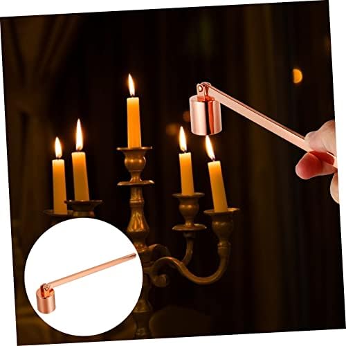 Rose Gold Candle Snuffer with Long Handle