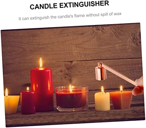 1Pc Candle Snuffer with Long Handle for Safe Extinguishing