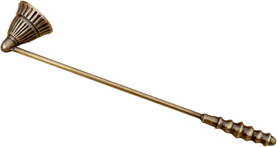 Living Ideas Handmade Solid Brass Candle Snuffer