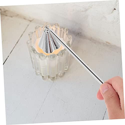 Stainless Steel Candle Snuffer with Long Handle for Safe Extinguishing