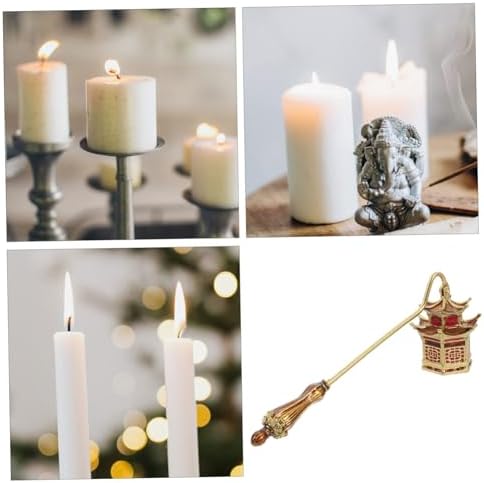 Elegant Vintage Candle Snuffer Extinguisher with Handle