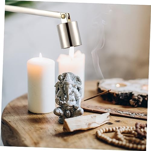 Happyyami 2pcs Stainless Steel Candle Snuffers