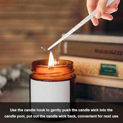 Set of 3 Candle Accessories - Snuffer Trimmer and Dipper