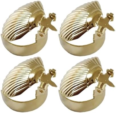8Pcs Gold Candle Snuffer with Flame Extinguishing Clips