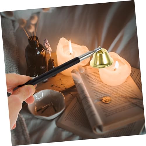2pcs Bell-Shaped Extensible Candle Wick Snuffer