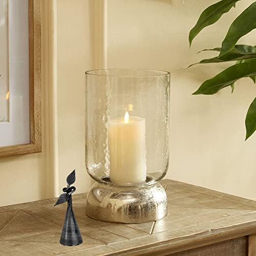 Living Ideas Hand Forged Wrought Iron Candle Snuffer