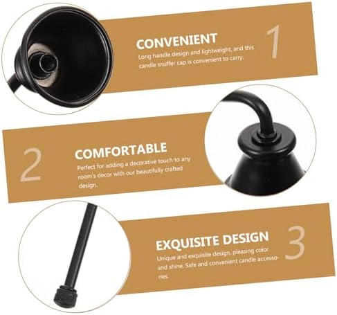 HOOTNEE Candle Snuffer Cover for Safe Extinguishing