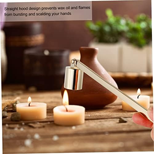 3PCS Stainless Steel Candle Snuffer Set for Safe Wick Extinguishing