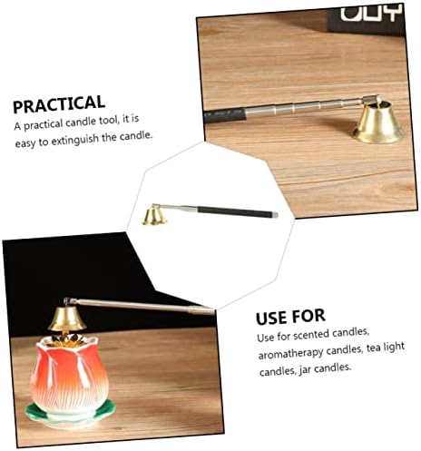 ERINGOGO Telescopic Candle Extinguisher with Flexible Handle
