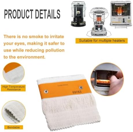 32225 Kerosene Wicks Replacement for KW-24C DuraHeat Dyna-GLO Envirotemp Keroheat