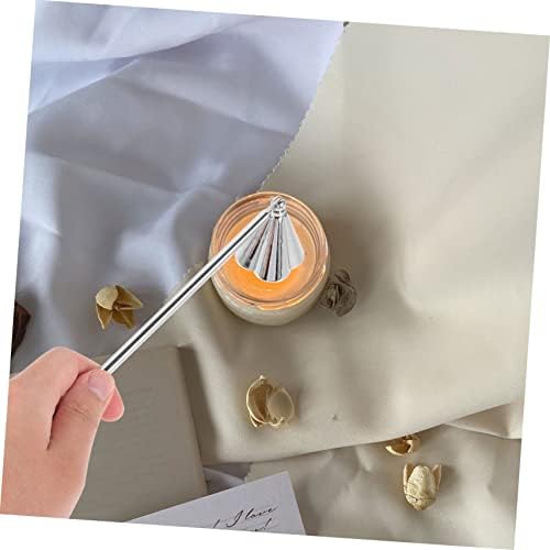 Stainless Steel Candle Snuffer with Long Handle for Safe Extinguishing