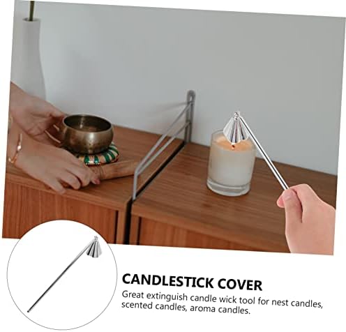 Stainless Steel Candle Snuffer with Long Handle for Safe Extinguishing