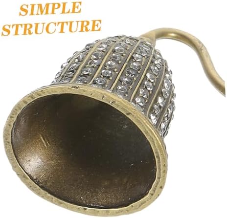 Vintage Rhinestone Candle Snuffer with Long Handle