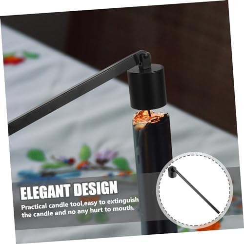 Elegant Iron Candle Snuffer Tool Extinguisher