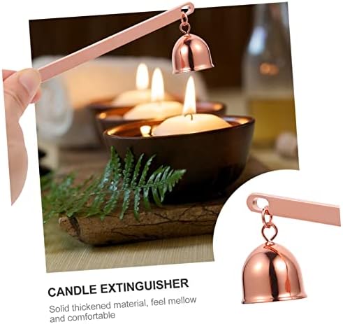 ERINGOGO Candle Snuffer with Long Handle and Elegant Design