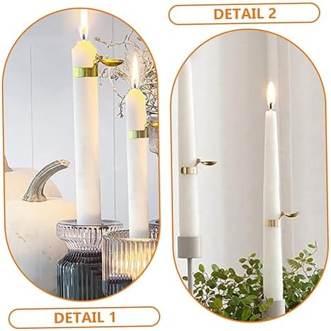 4Pcs Automatic Candle Snuffer for Safe Wick Dousing and Flame Extinguishing