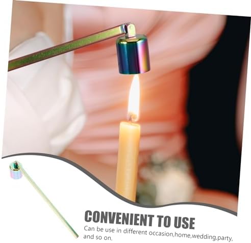 Zerodeko Candle Snuffer Cap Tool for Tea Lights and Jar Candles