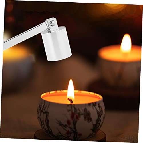 2pcs Candle Extinguisher Stainless Steel Wick Snuffer for Safe Home Use