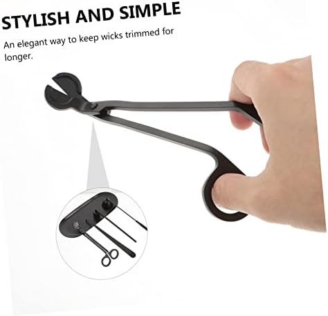 Happyyami 5 Piece Stainless Steel Candle Care Tool Set