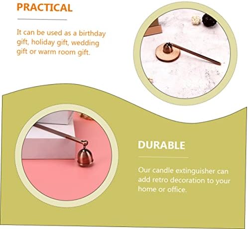 StoBaza Elegant Stainless Steel Candle Snuffer Tool