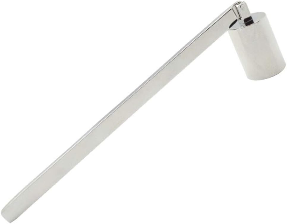Stainless Steel Candle Snuffer with Long Handle Silver