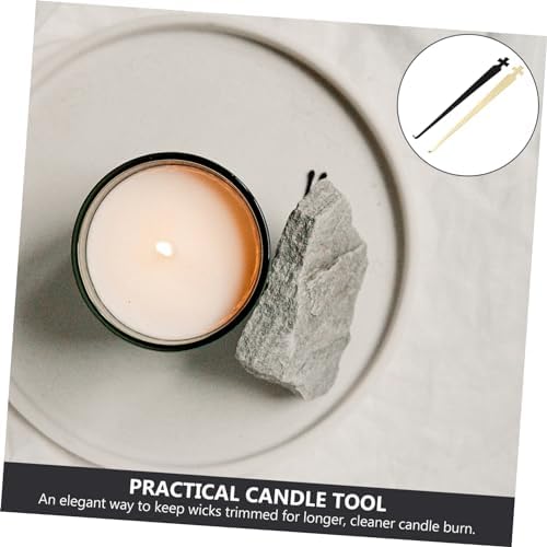 2pcs Stainless Steel Candle Wicksnuffer Hooks