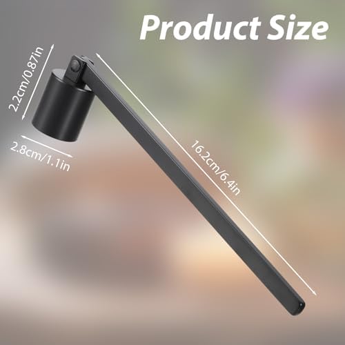 Exircy Candle Snuffer with Long Handle and Stainless Steel Design