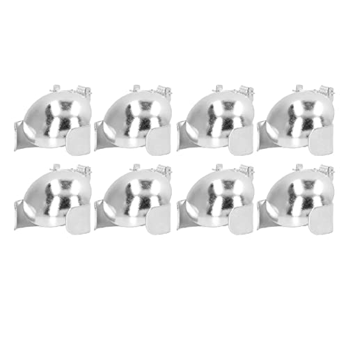 GUPE Candle Snuffer Automatic Fire Extinguisher 8 Pieces Silver