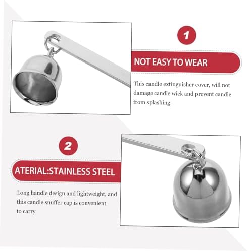 Stainless Steel Candle Wick Trimmer Snuffer Handle