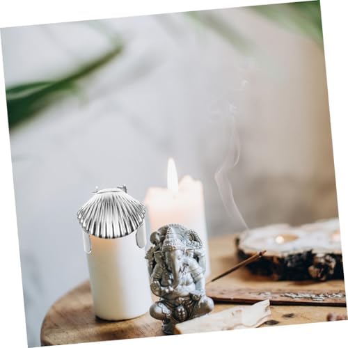 Zerodeko Automatic Candle Snuffer with Metal Cover