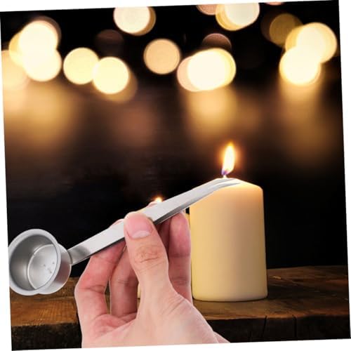 STOBAZA 2Pcs Iron Candle Snuffer with Flame Handle