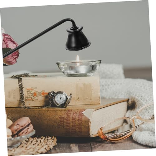 RORPOIR Candle Snuffer Cap Long Handle Flame Extinguisher for Safe Candle Use