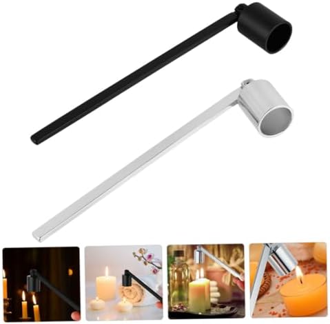 2pcs Portable Candle Snuffer Extinguishers for Safe Wick Covering