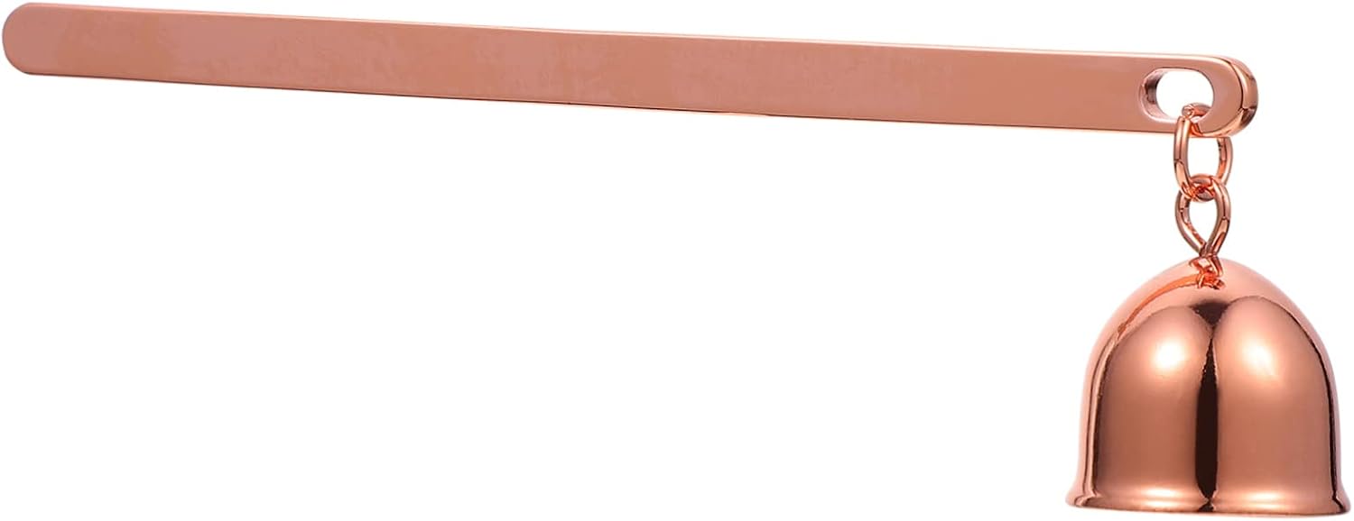Stainless Steel Candle Snuffer with Long Handle for Safe Wick Coverage