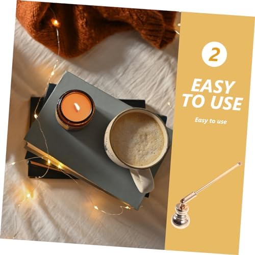 Happyyami Candle Accessories Set with Snuffer Extinguisher