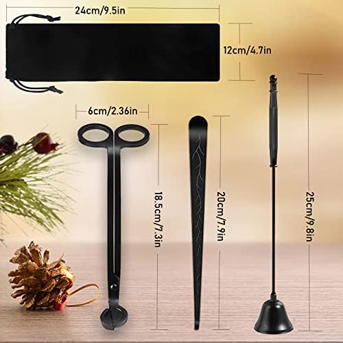 3 in 1 Candle Care Kit Stainless Steel Tools