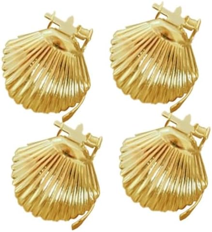 4Pcs Candle Snuffer Elegant Shell Design for Home Use