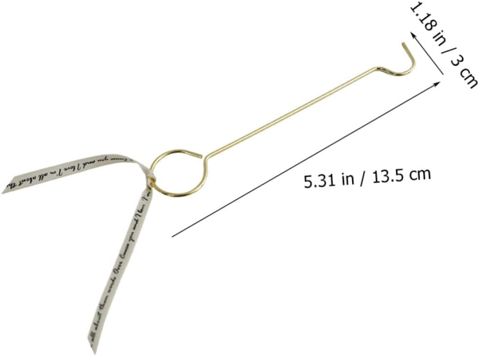 STOBAZA 2Pcs Candle Wick Snuffer Hooks for Aromatherapy and Tea Light Candles