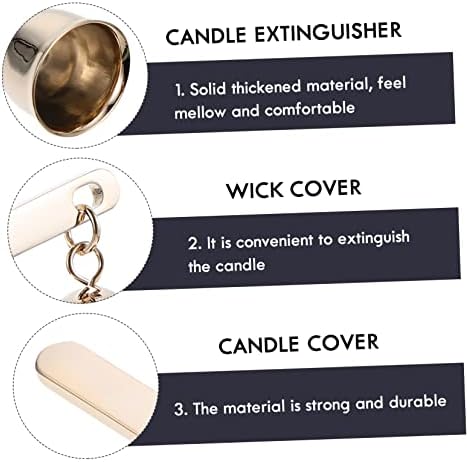 Stainless Steel Candle Snuffer with Bell Shape