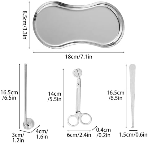 DONGKER 4 in 1 Candle Accessory Set