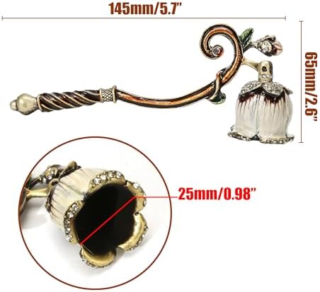 KH866 Candle Snuffer Vintage Flower Design