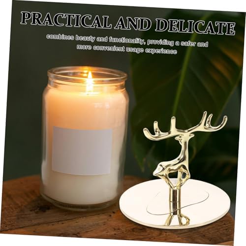 Stainless Steel Candle Snuffer Flame Extinguisher with Memory Ring Design