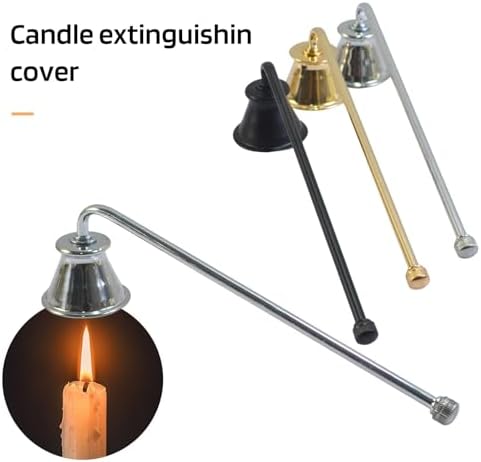 Stainless Steel Candle Snuffer Extinguisher with Rust-Proof Cover