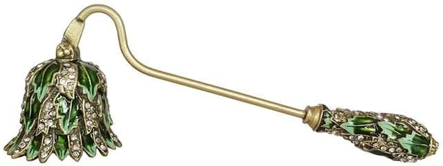 MUXSAM Vintage Candle Snuffer with Flower Design