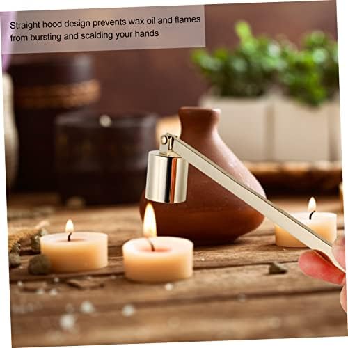 3pcs Stainless Steel Candle Snuffer with Long Handle