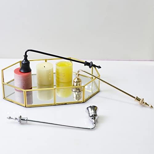 NF Candle Snuffer Silver Flame Extinguisher