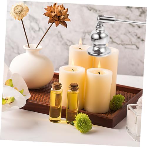 STOBAZA 3pcs Long Handle Candle Snuffer for Scented and Tea Light Candles
