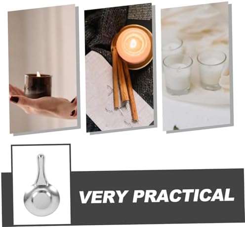5pcs Stainless Steel Candle Snuffer Set for Quick Extinguishing and Wick Protection